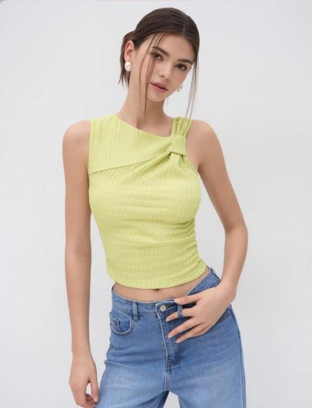 Light Green Fashionable Top