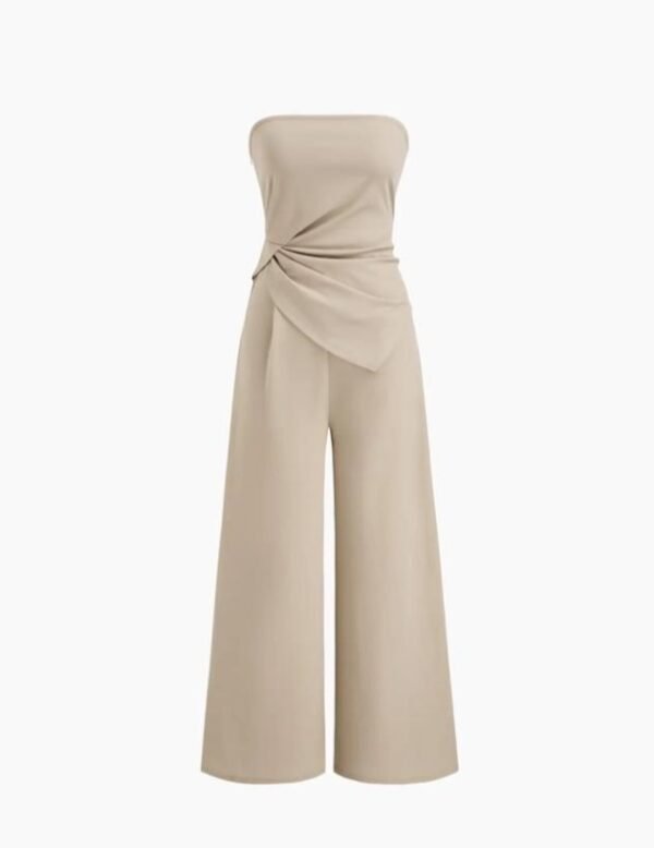 Brunch Jumpsuit - Beige - Image 2