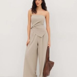 Brunch Jumpsuit - Beige