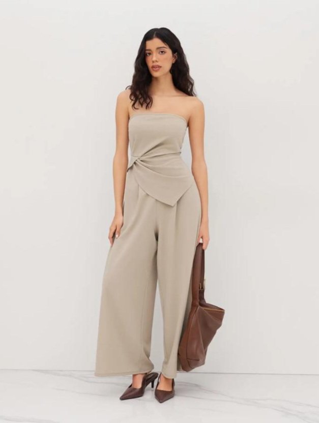 Brunch Jumpsuit – Beige