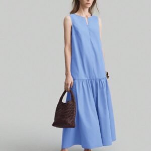 Light Blue Long Frock