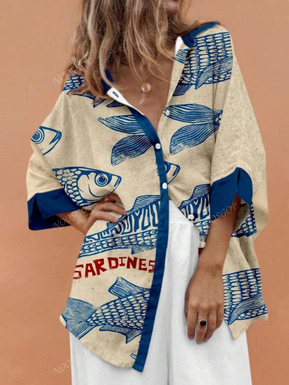 Tropical Print Shirt