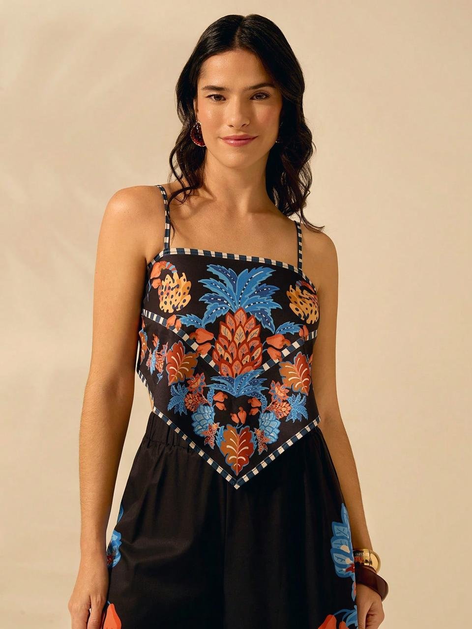 Tribal Pattern Strap Dress