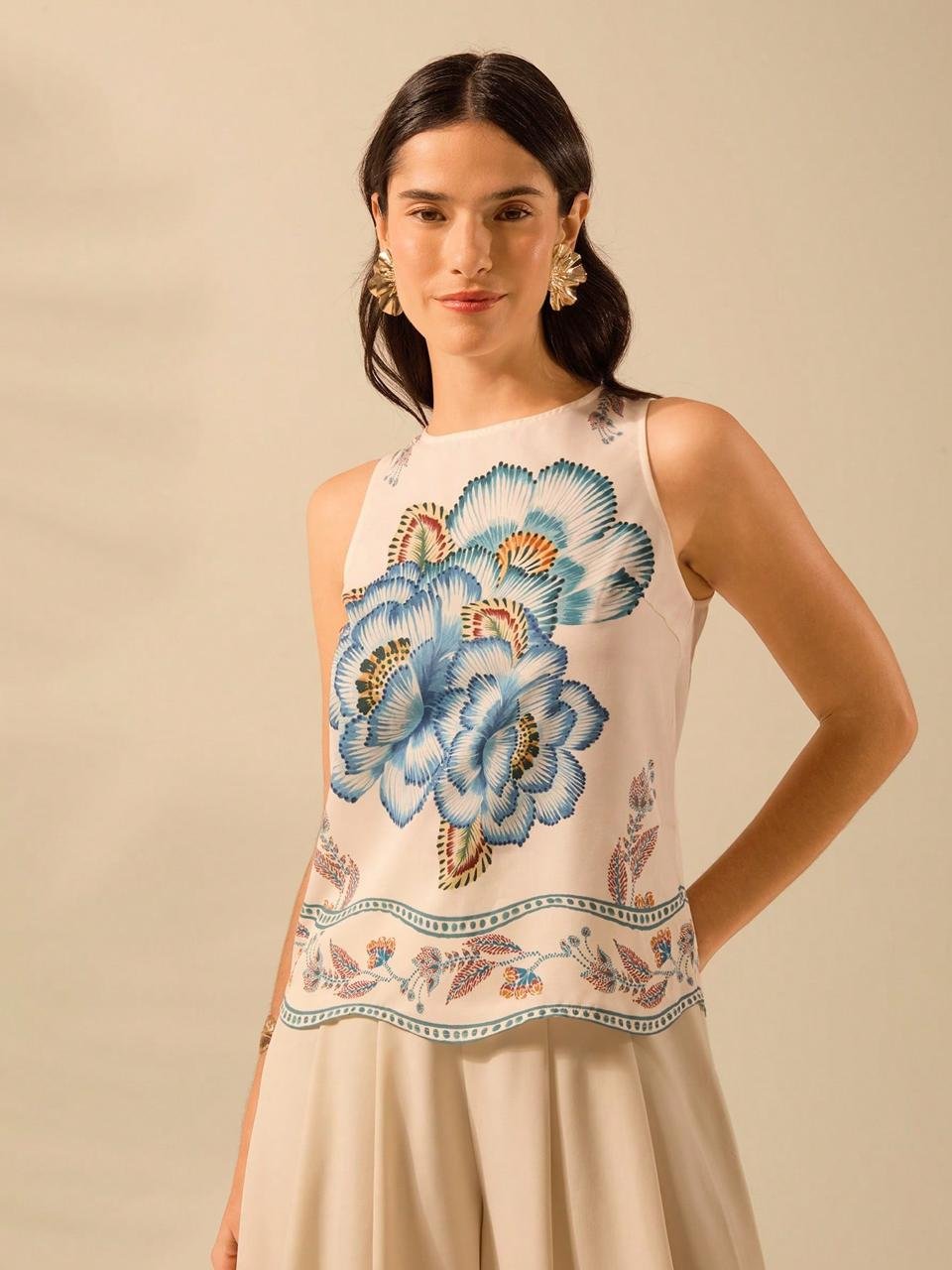 Floral Sleeveless Dress