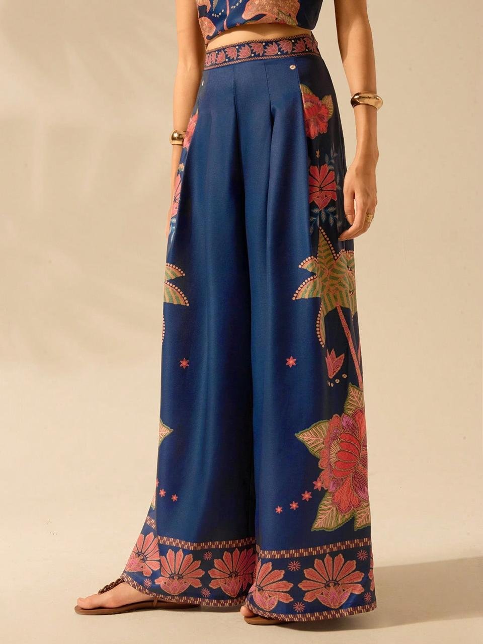 Blue Boho Maxi Dress