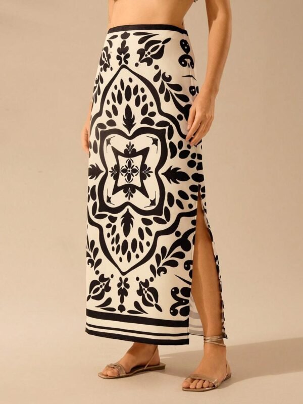 Print Tube Skirt
