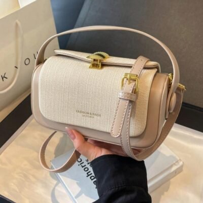 Ivory Circle Crossbody